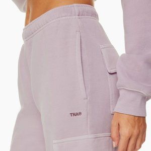Aritzia Tna Cargo Sweatpants Pink sz M